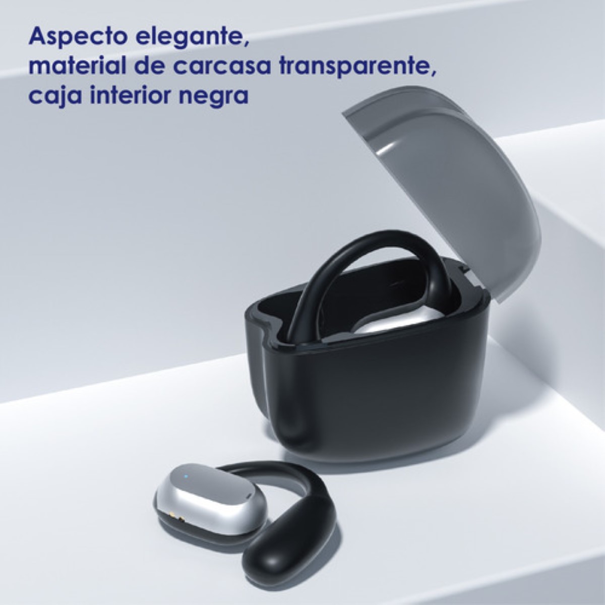 Audífonos Open-ear Bluetooth Con Micrófono Negro 