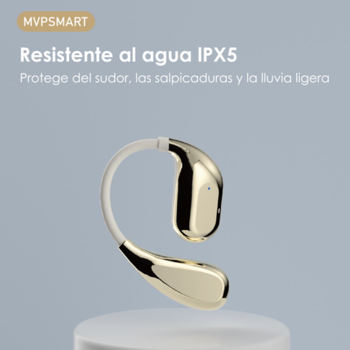 Audífonos Manos Libres Open-ear Bluetooth Moda dorado