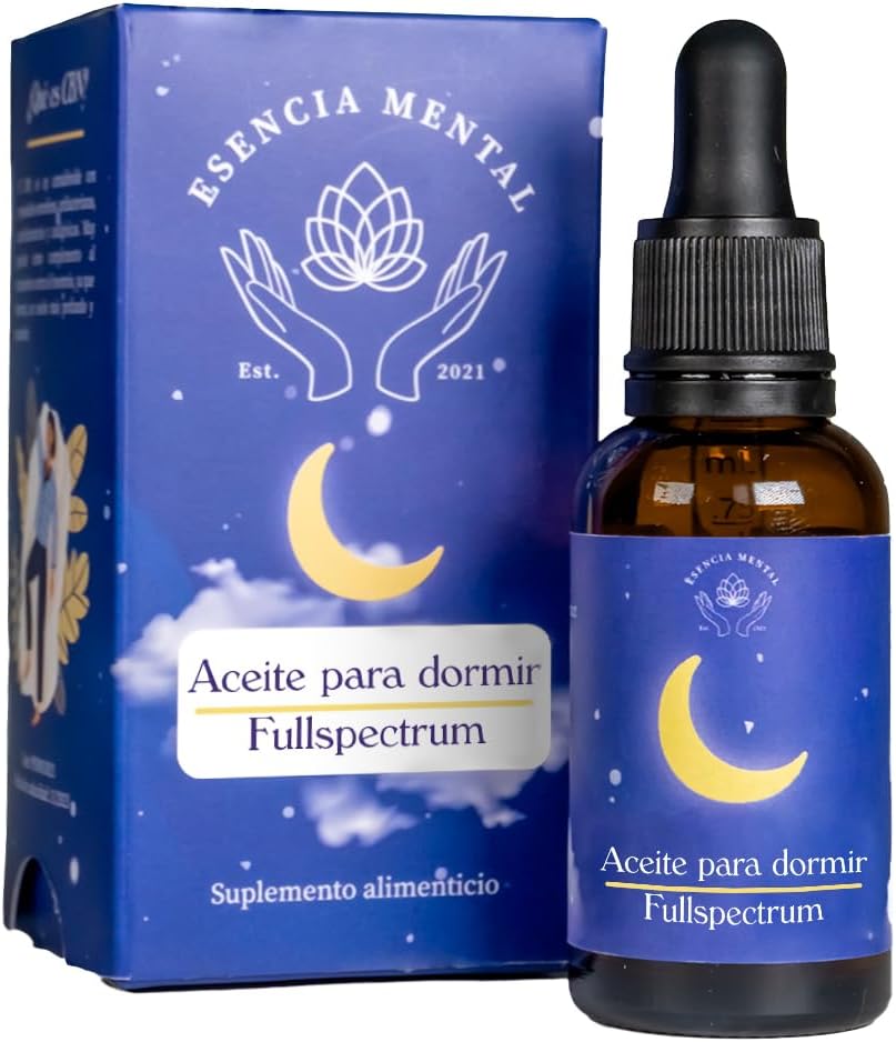 Gotas para dormir | Formula full spectrum relajante | natural | Esencia mental