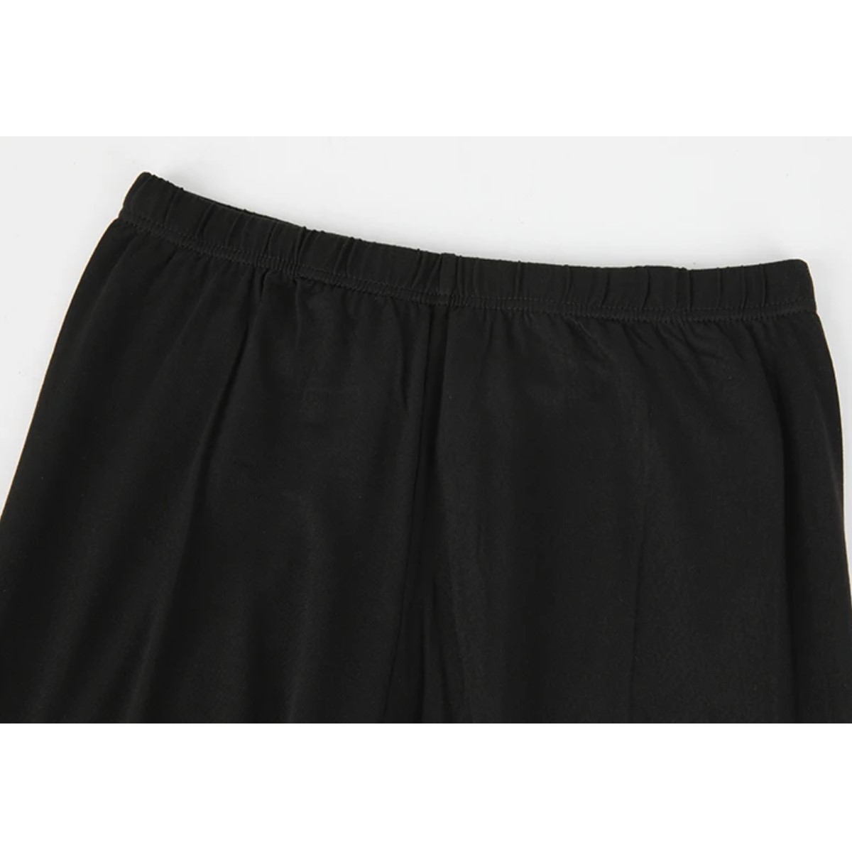 Ropa interior térmica mujer M negro pantalón blusa largos Tiempo frío conjunto completo uso diario