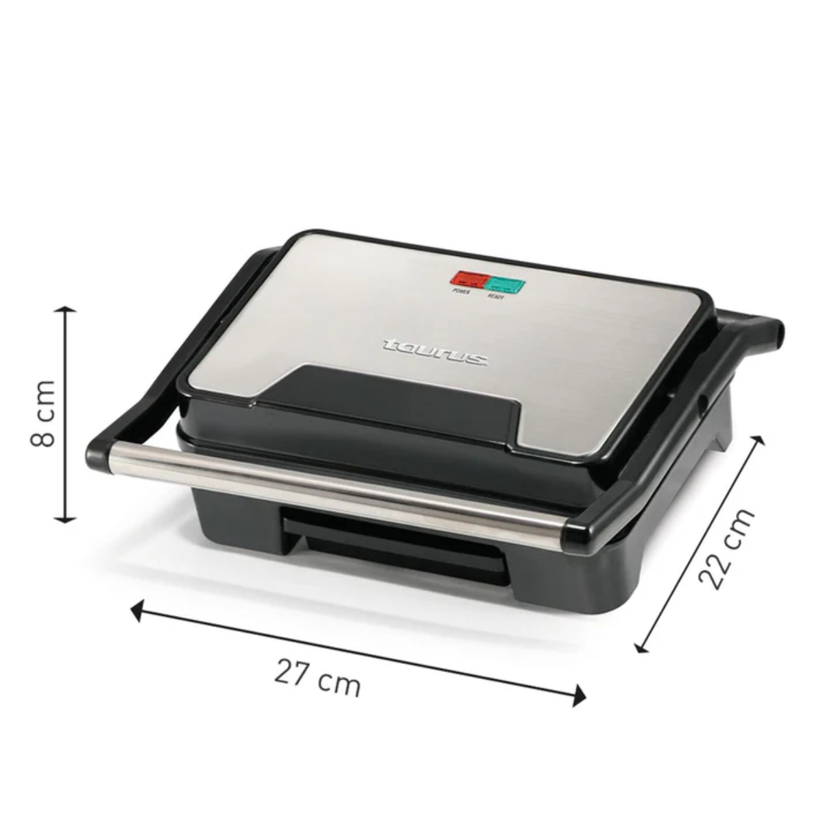TOSTADOR PANINI TAURUS TOSTARE PARRILLA C/ANTIADHERENTE ORTF3 