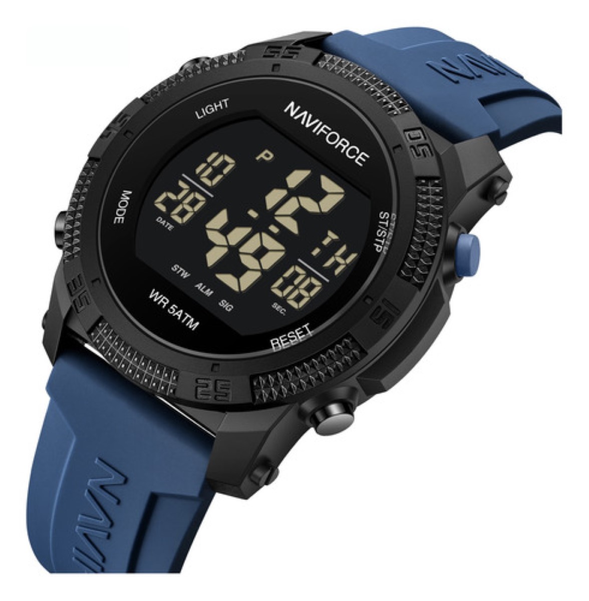 Relojes Deportivos Digitales Naviforce Para Hombre Y Mujer azul
