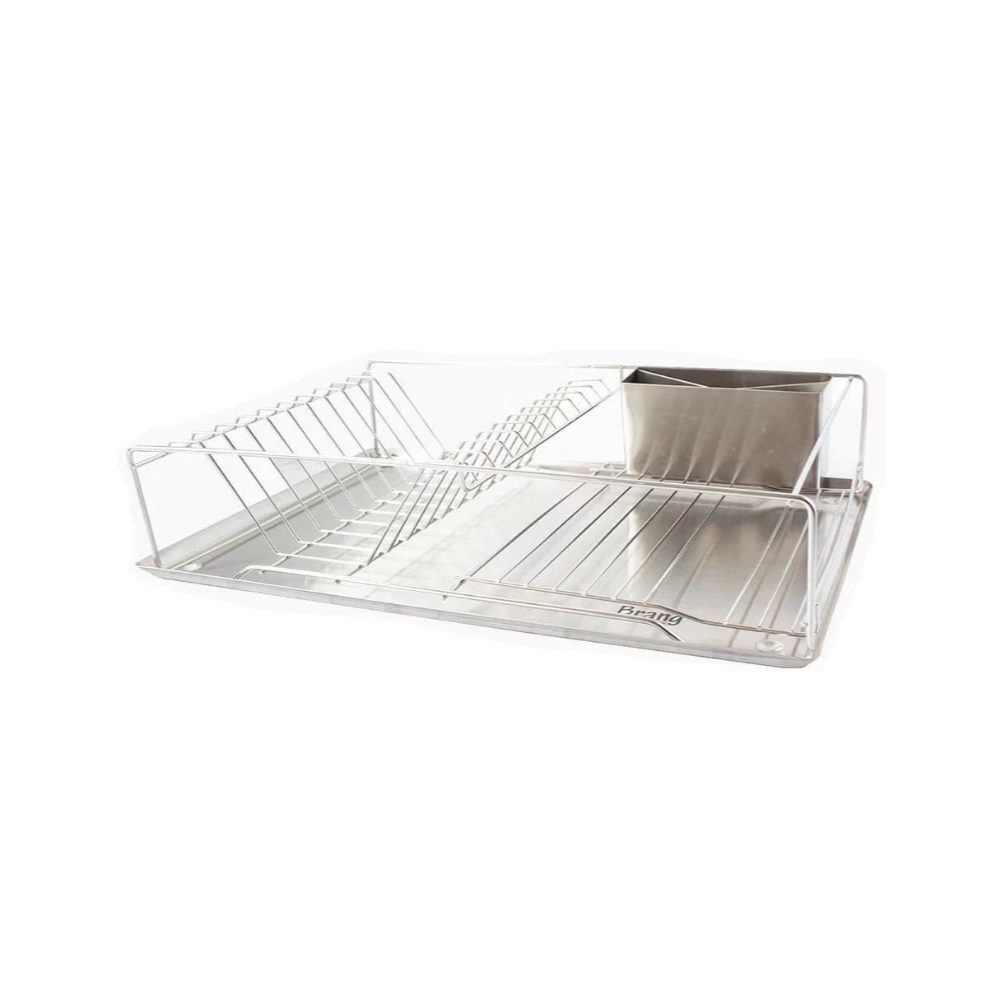 Escurridor Platos Inoxsquare Acero Inoxidable Gris Brang