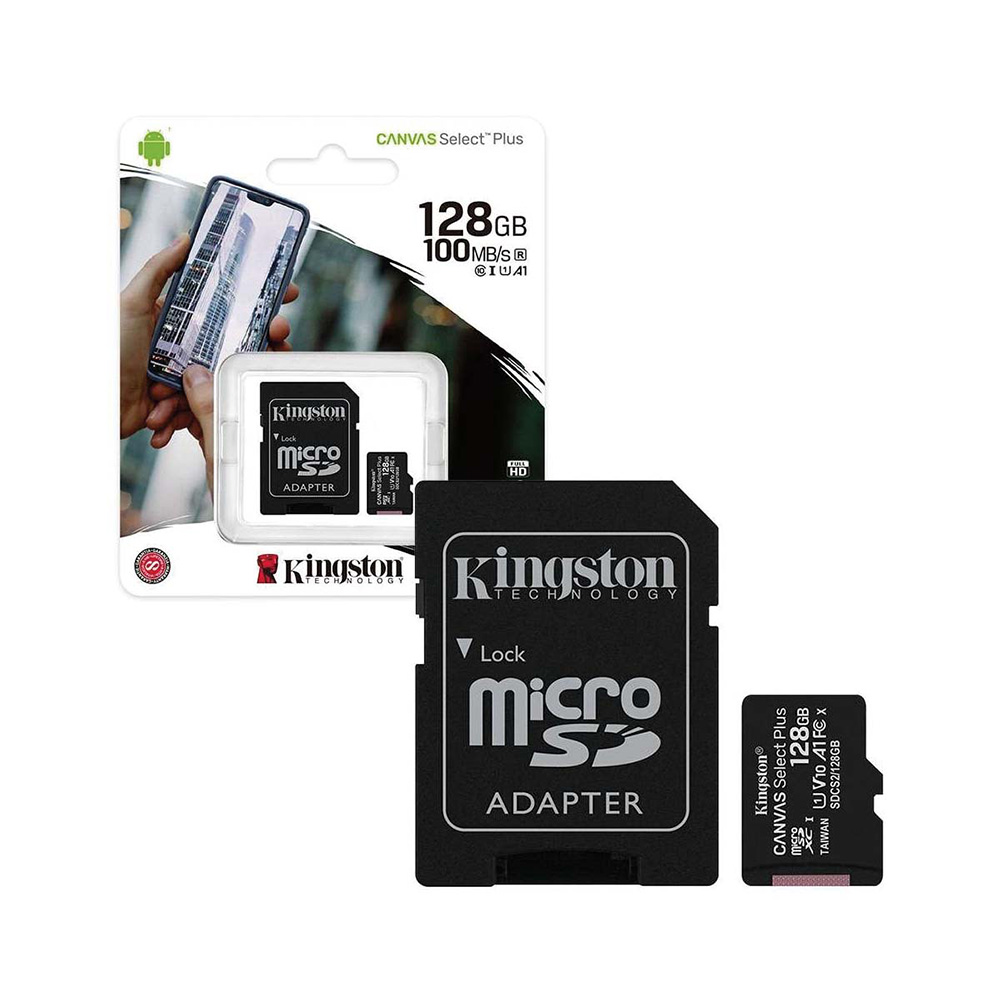 Memoria Flash Kingston Canvas Select Plus, SDCS2-128GB