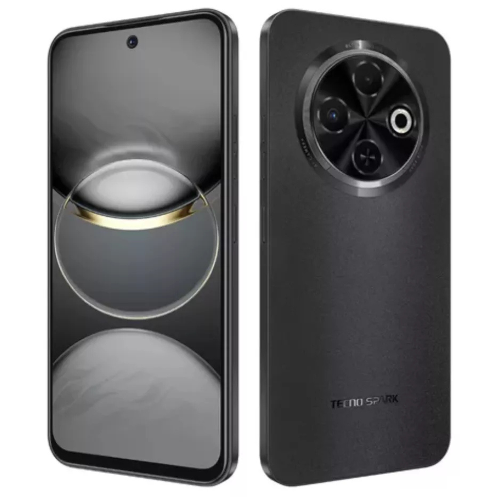 Celular Tecno Spark 30C Dual Sim 256gb/8Gb Ram Negro +Audífonos  G-tide L21 + Smartwatch Filwans GTS Mini