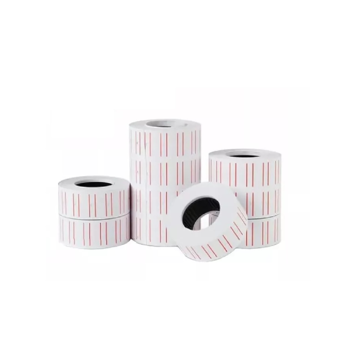 Rollo Etiquetas Para Etiquetadora Manual Pistola De Precios 10 Pcs