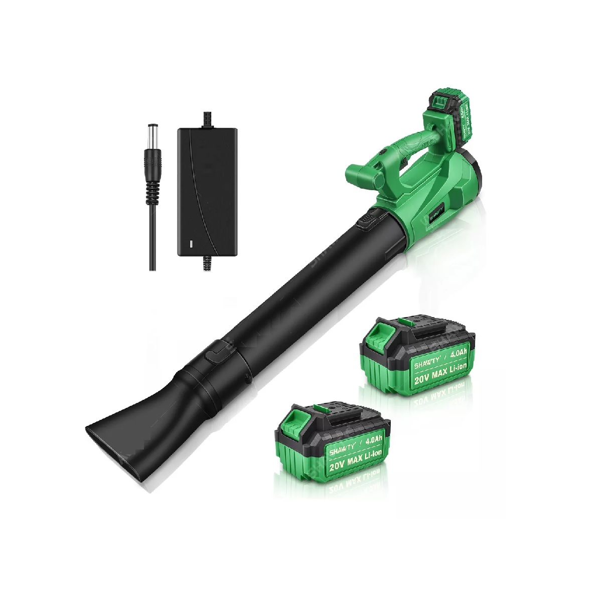 Sopladora Aspiradora De Aire Inalambrica Eléctrica Portátil 20v 600w 2Batería