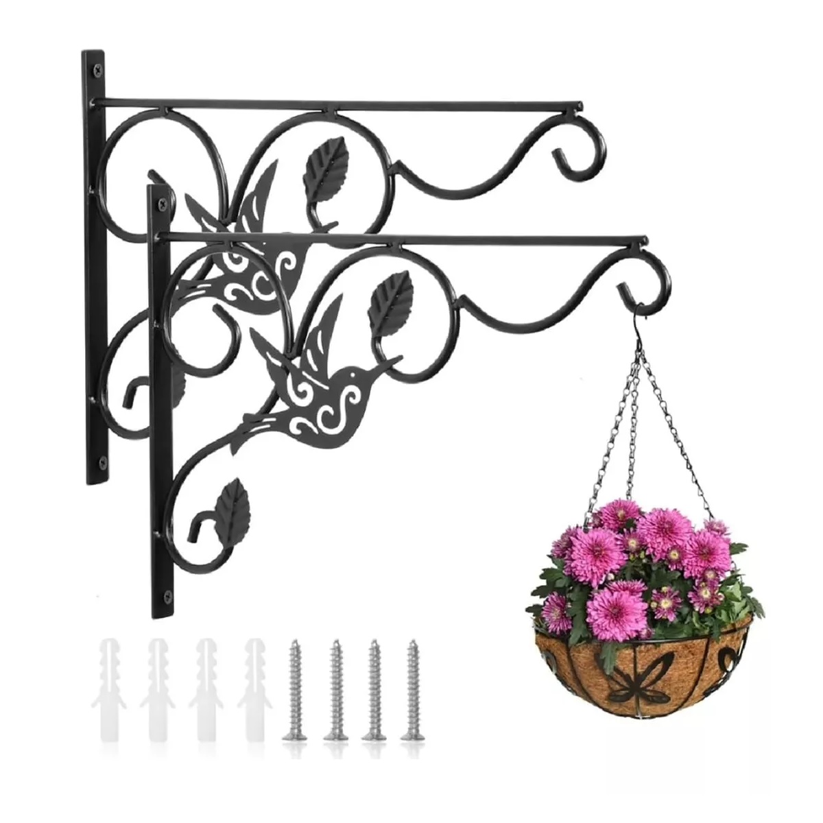 2 Pzs Soportes Para Plantas Colgantes Para Colgar Macetas