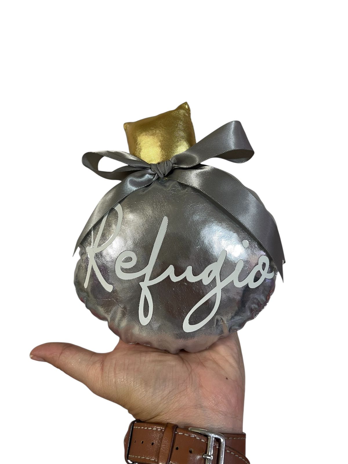 Esferas  colgantes Personalizadas Frases Arbolito Navidad 