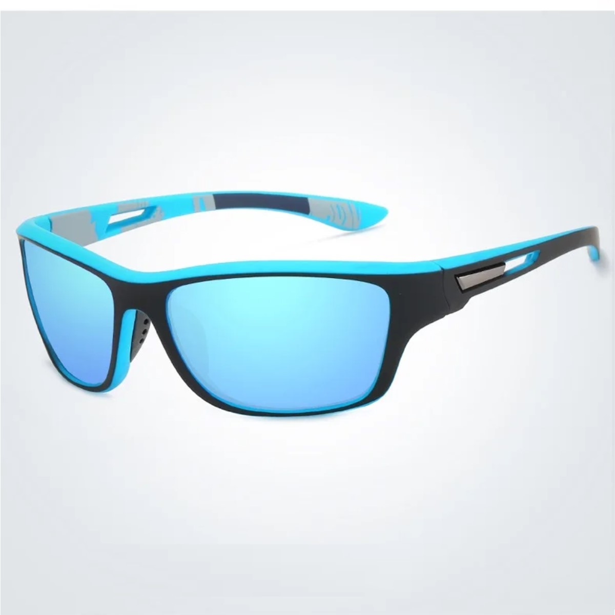 Gafas ciclismo azul moto deportes auto carreras playa lentes deportivas cross filtro UV sol moda