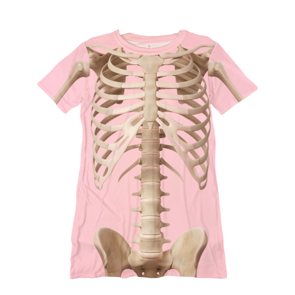 Bluson Maxi Playera Mujer Colsplay Día De Muertos Hallowen esqueleto.