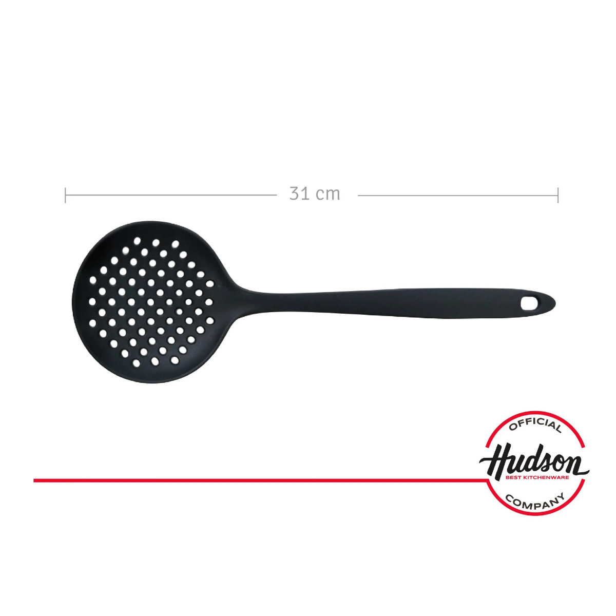 Utensilios 6 piezas HUDSON nylon cucharas y espátula 30cm