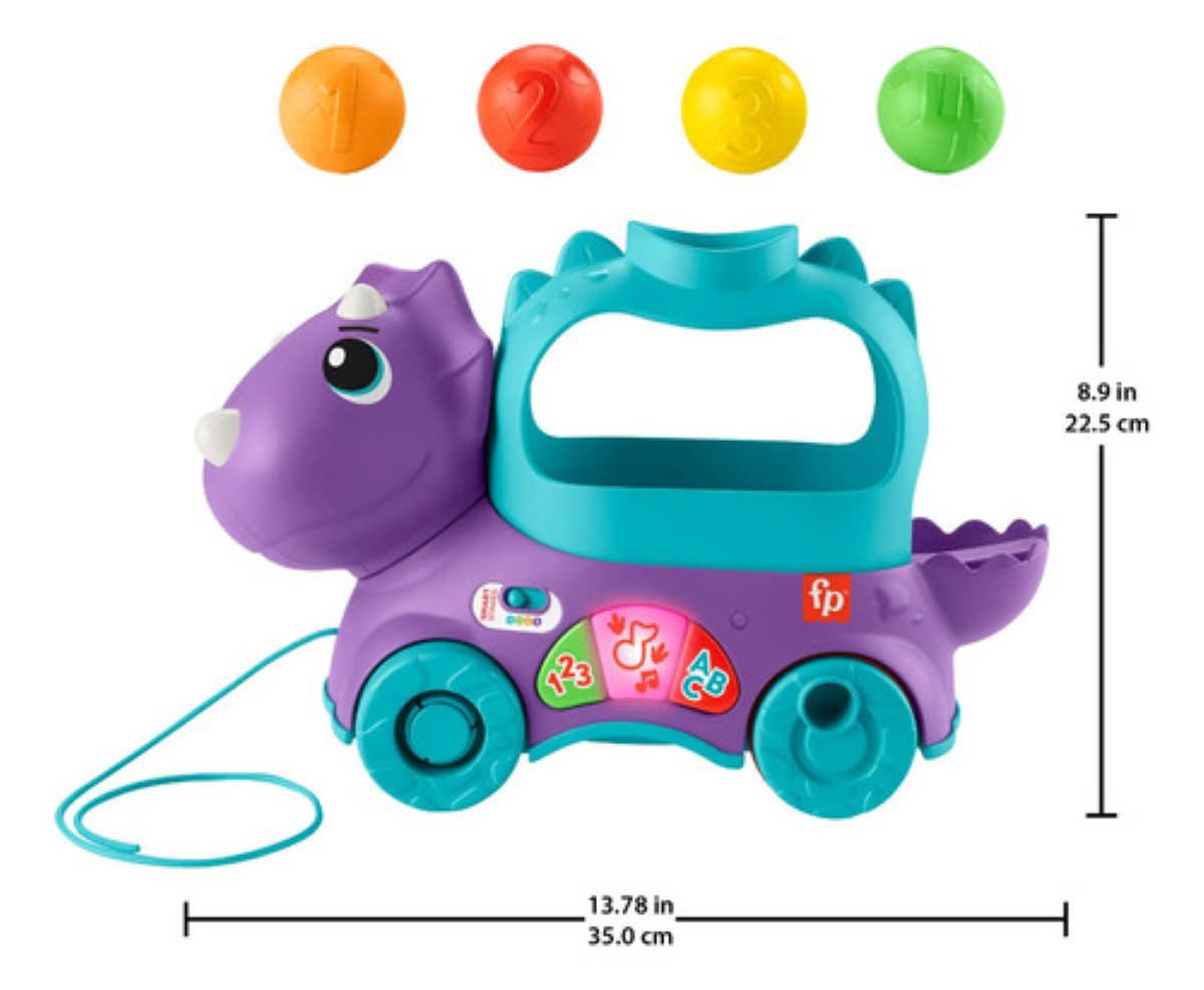 Juguete Para Bebés Dino Pelotitas Divertidas