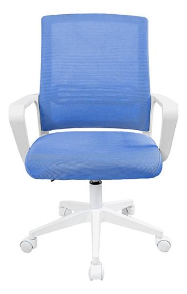Set Home Office Escritorio Madera Clara + Silla Ajustable