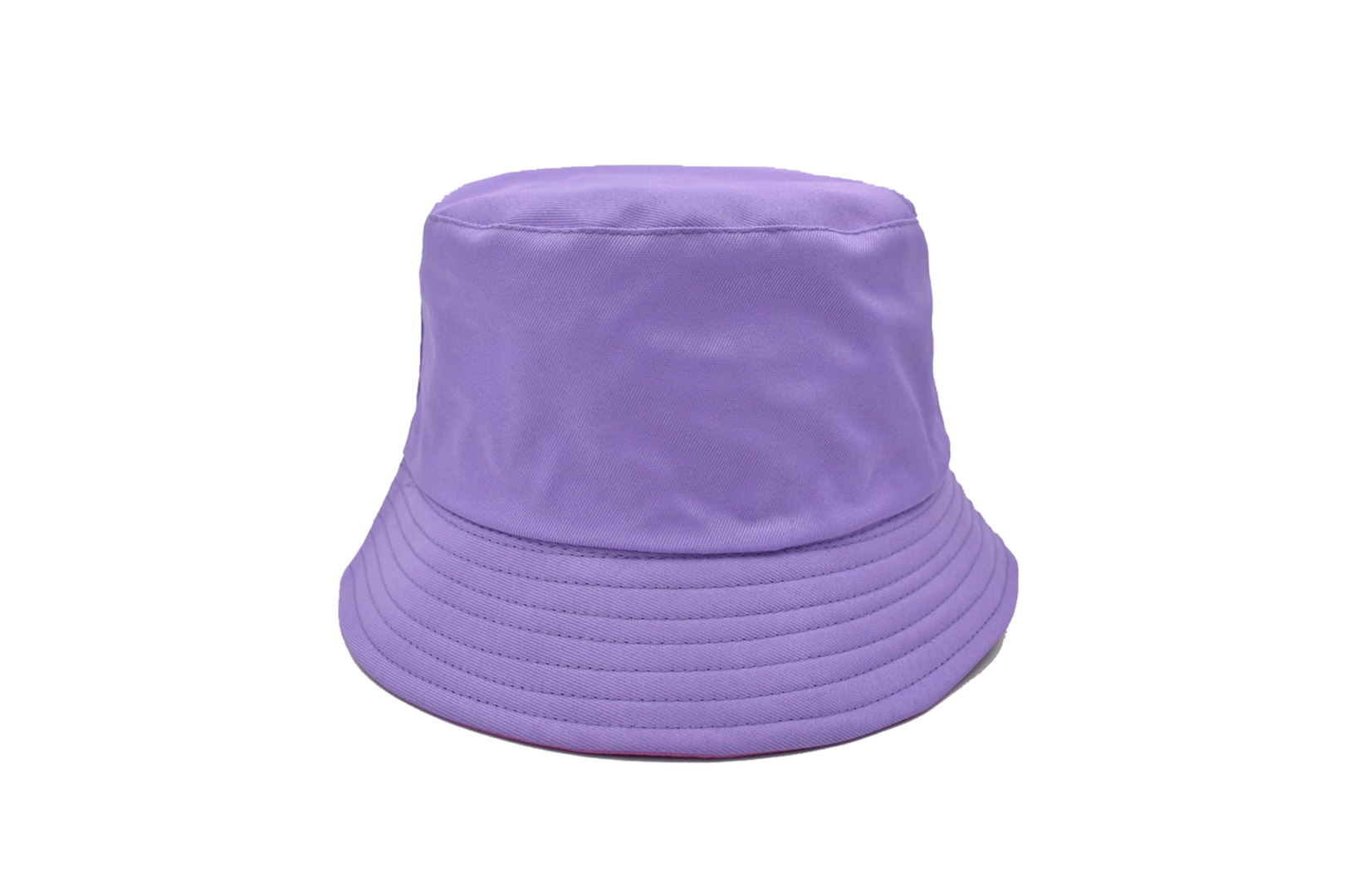 Sombrero Bucket Doble Vista Lila/Rosa