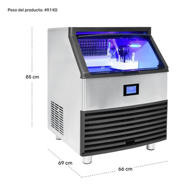 Maquina Fabricadora Hielo Comercial 130 Kg Dia Restaurante