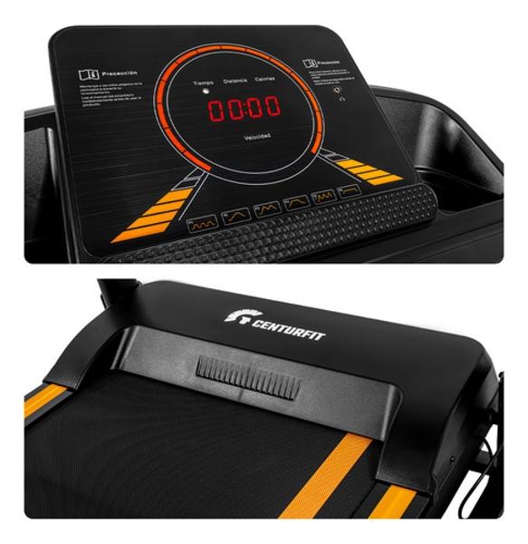 Caminadora 2.5hp Conexion Mp3 12.8 Km/h 3 Niv Inclinacion