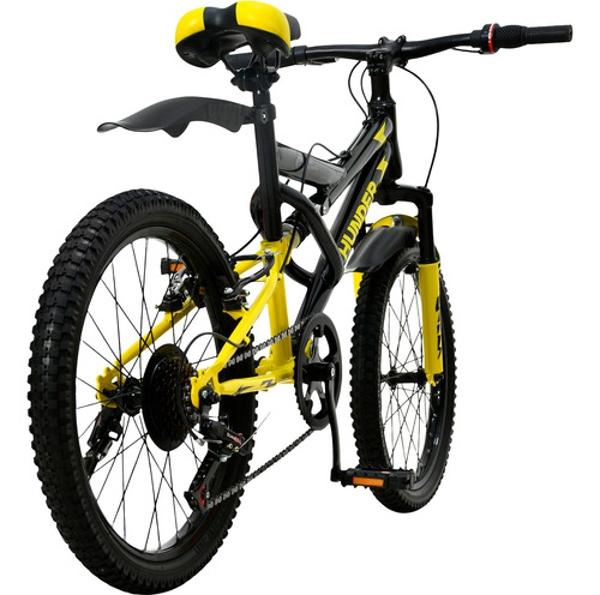 Bicicleta Montaña Infantil 7 Vel Niños R20 Amortiguador