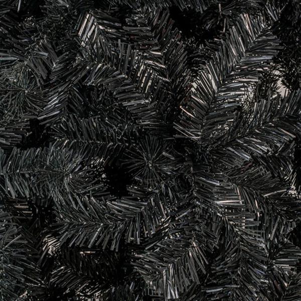Arbol De Navidad Negro Pino Navideño 1.90 Metros 900 Ramas.