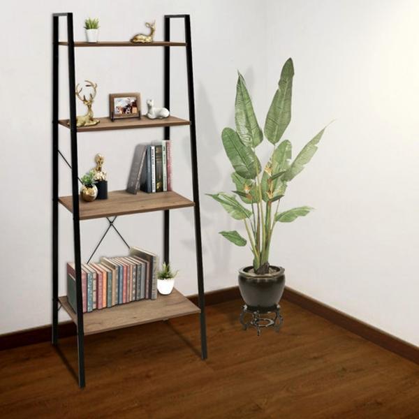 Librero Estante Tipo Escalera Minimalista 4 Niveles.