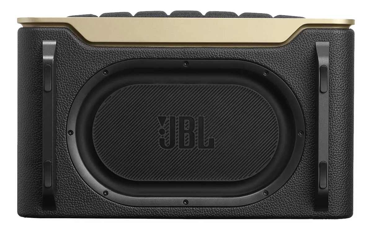 Bocina Portátil Retro Jbl Authentics 200 Wi-fi Bluetooth Color Negro