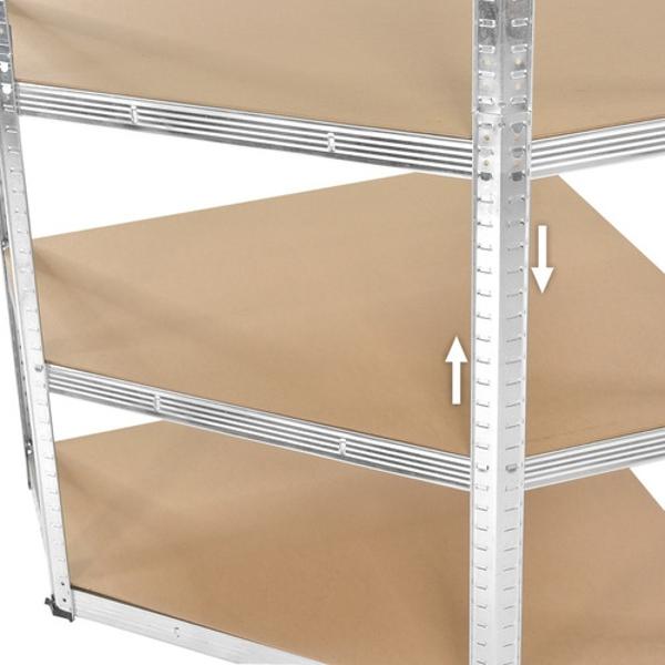 Anaquel Estante Esquinero Metalico Pentagonal Para 250kg