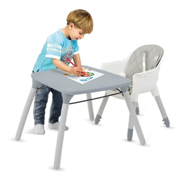 Silla Periquera Alta Bebe 4 En 1 Reforzada Mesa Actividades.