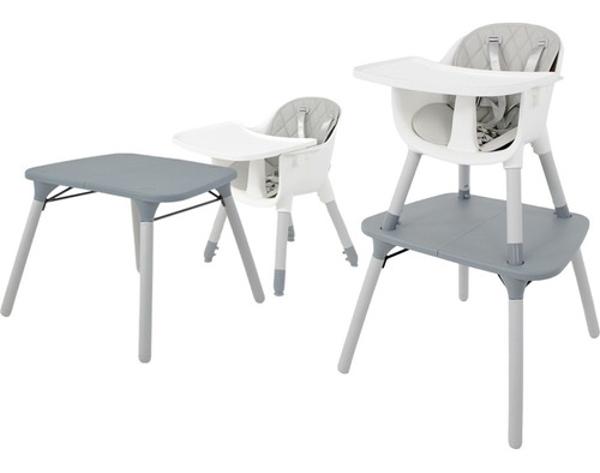 Silla Periquera Alta Bebe 4 En 1 Reforzada Mesa Actividades.