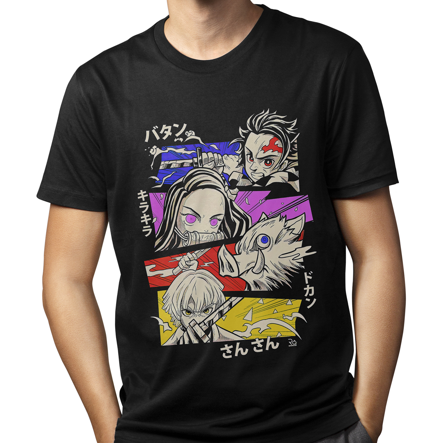 Playera para hombre Demon Slayer: Anime Serie XOLO