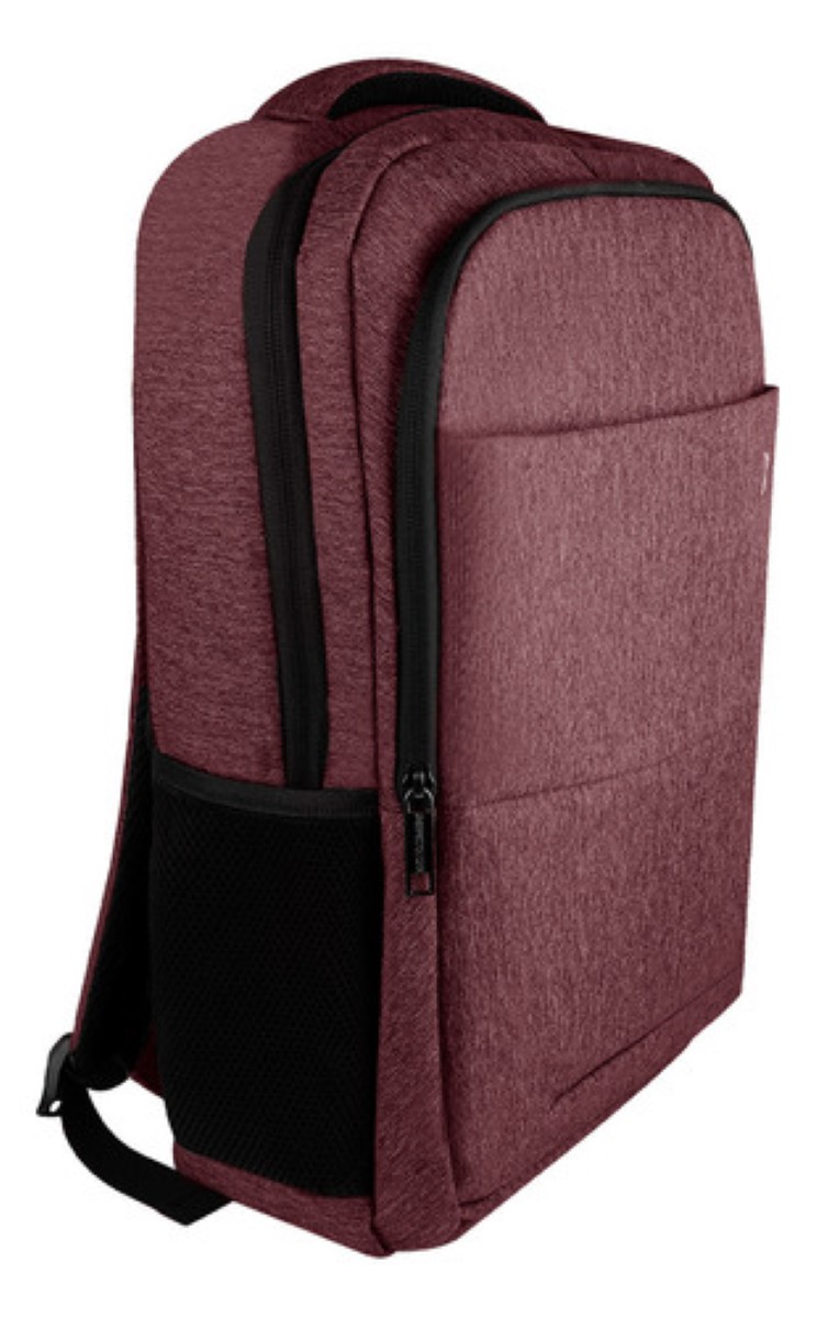 Mochila Para Laptop 15.6 - 17 Amplia Y Resistente Trova Perfect rojo guinda