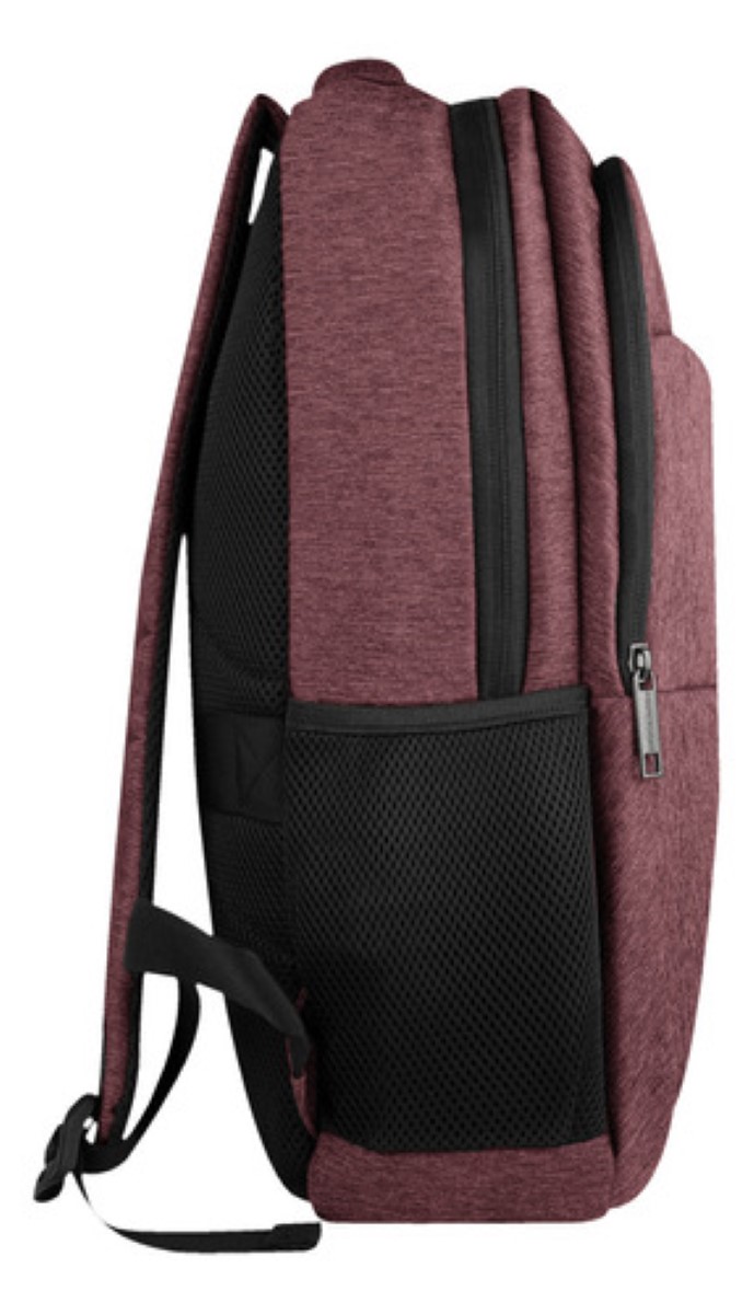 Mochila Para Laptop 15.6 - 17 Amplia Y Resistente Trova Perfect rojo guinda