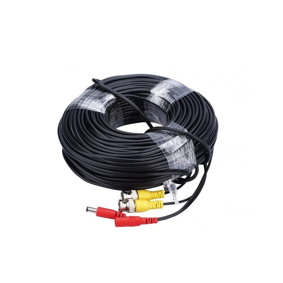 Cable Hd Siames Coaxial 40mts Camara Cctv Video Voltaje