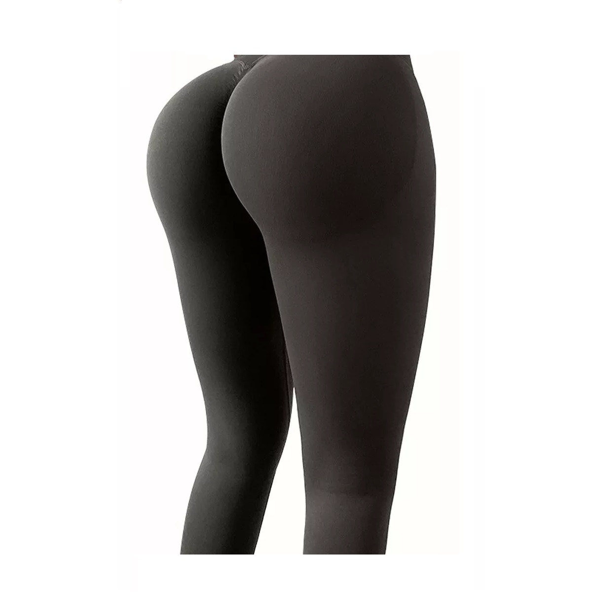 Leggings Deportivos De Yoga Gym Para Mujer Gris Oscuro Talla M