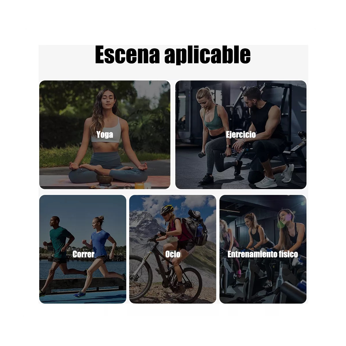 2pzs Short Ejercicio Casual Gym Cintura Alta Unitalla Negro y Verde