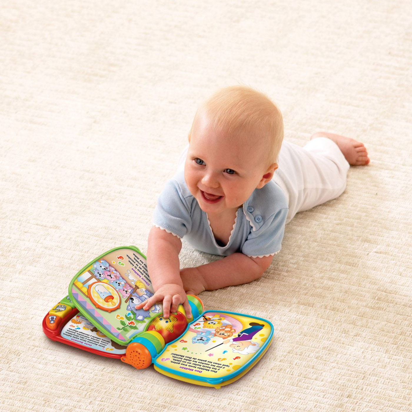 LIBRO MUSICAL BEBÉ MULTICOLOR  VTECH 80-166722