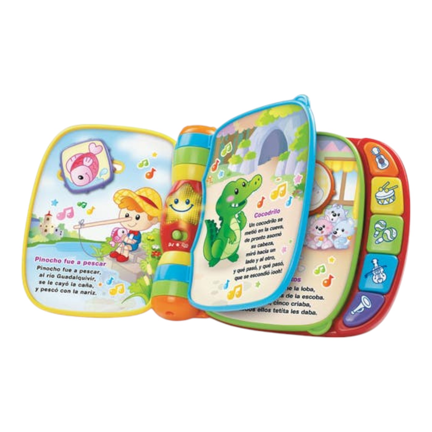 LIBRO MUSICAL BEBÉ MULTICOLOR  VTECH 80-166722