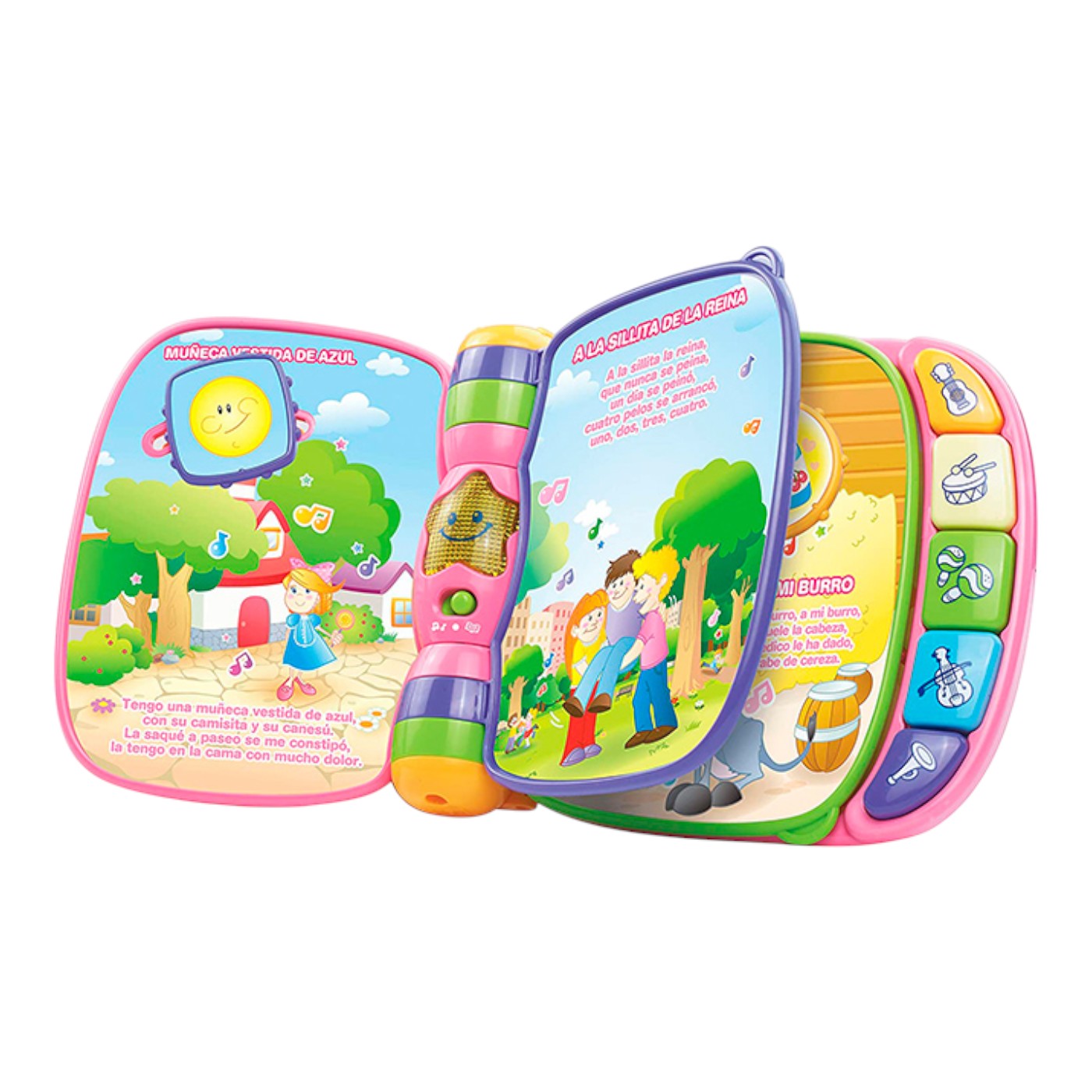 LIBRO MUSICAL VTECH BEBÉ MULTICOLOR  VTECH 80-166757