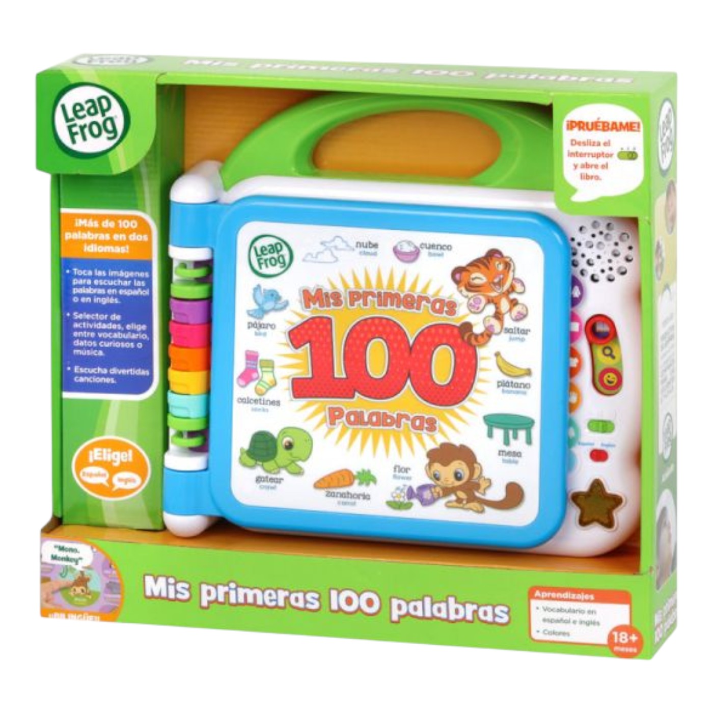LIBRO APRENDIZAJE LEAP FROG NIÑOS MULTICOLOR LEAP FROG  80-601549