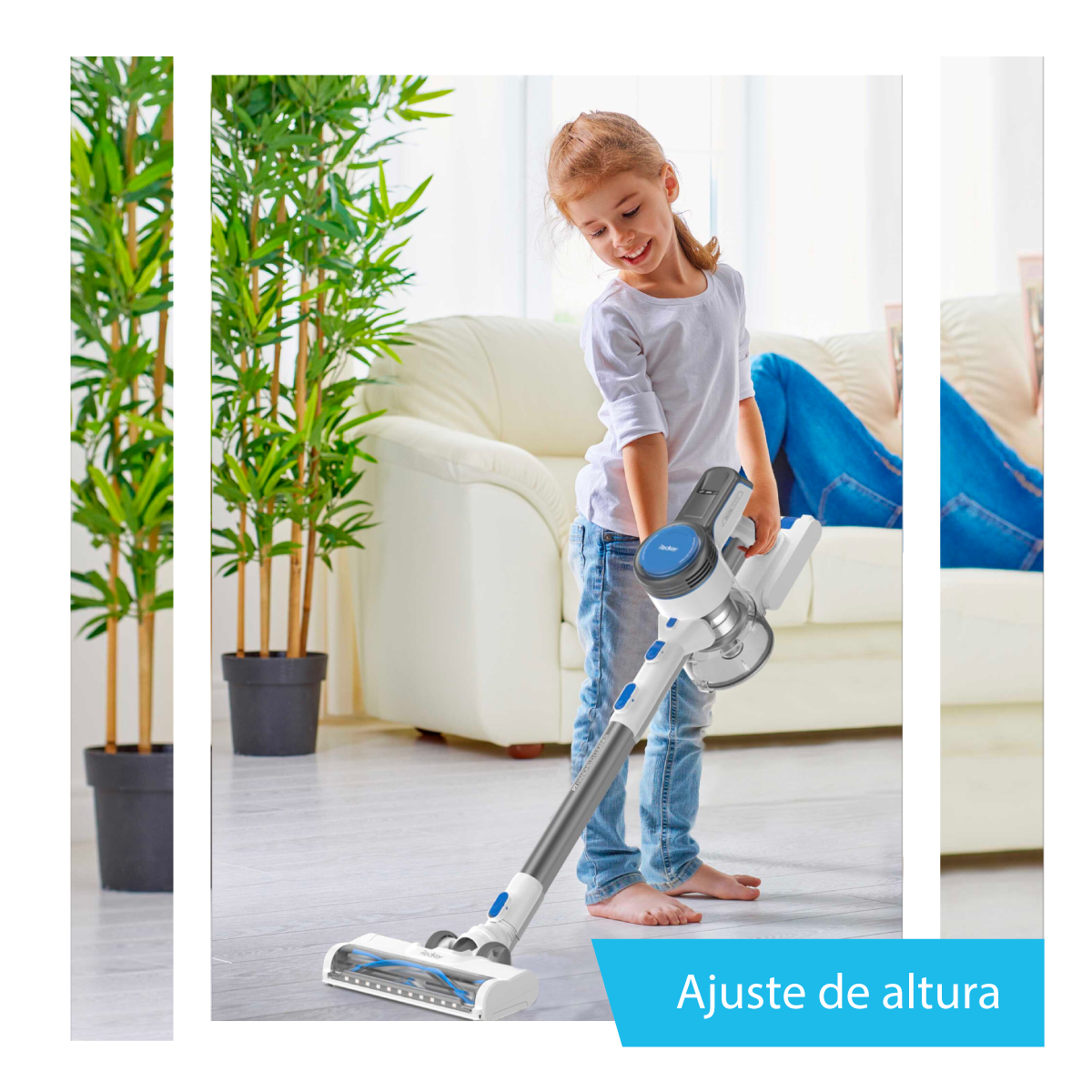 Aspiradora Inalambrica de Mano Potente 250 W 6 in 1