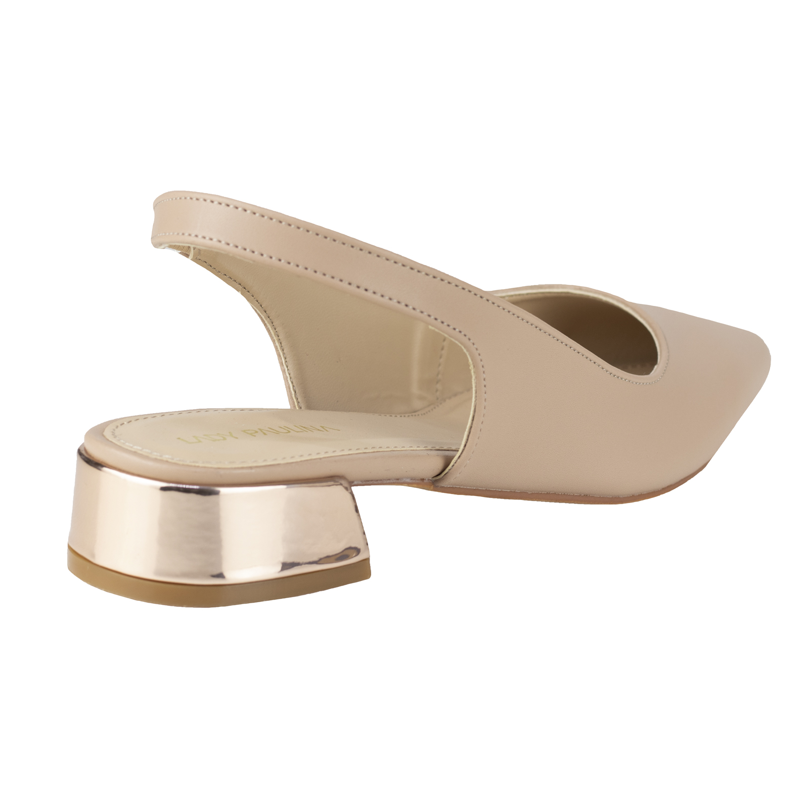 Flat Ballerina De Mujer Tacón Lady Paulina 35601 Maquillaje