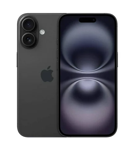 IPHONE 16 NEGRO NUEVO E-SIM 128 GB. CUBO CARGA RAPIDA REGALO. 