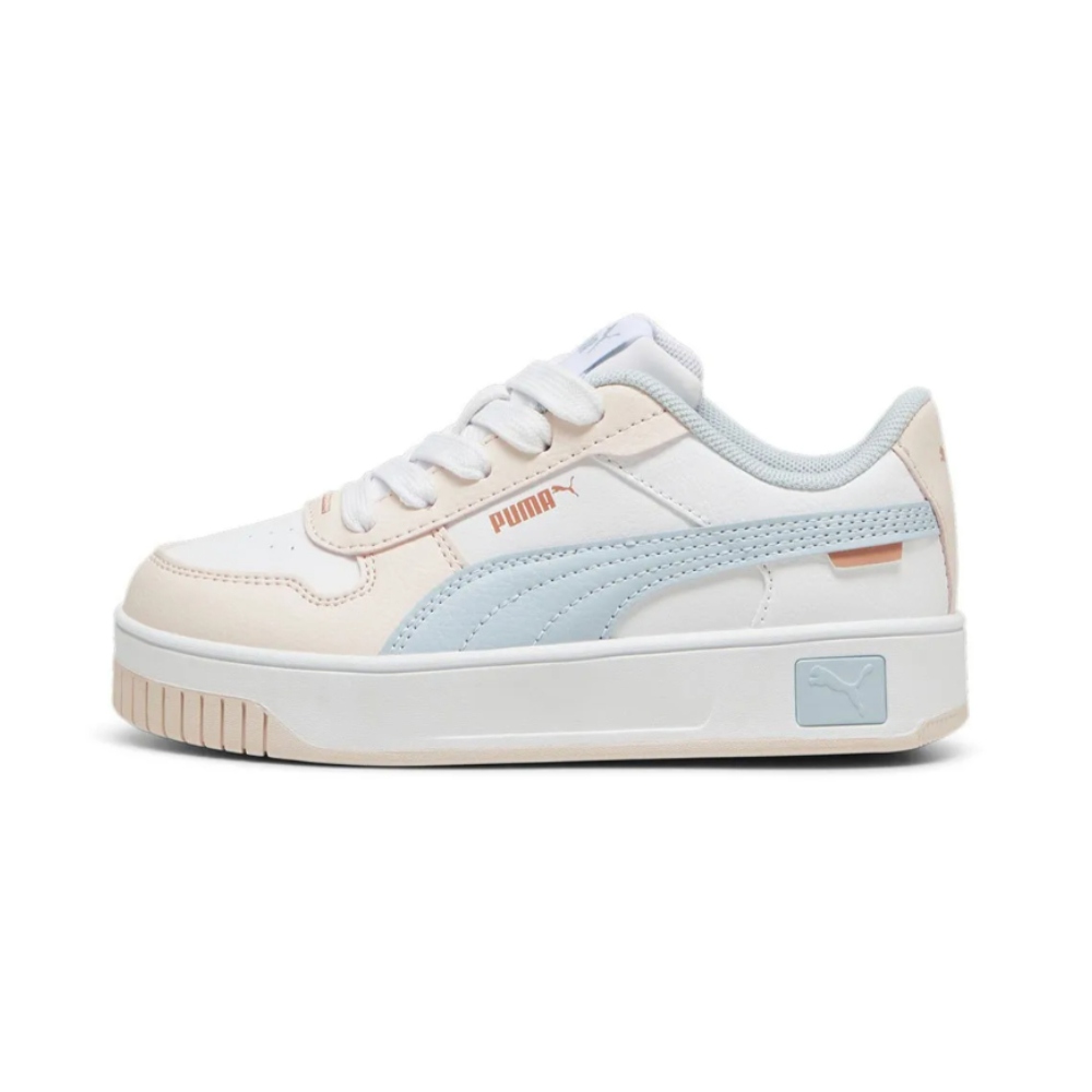 Tenis Puma Carina Street ps Blanco-Melon de Niñas 393847 13