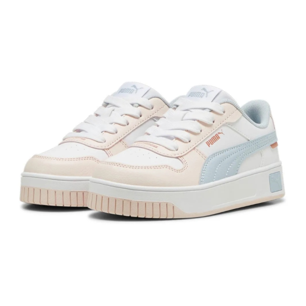 Tenis Puma Carina Street ps Blanco-Melon de Niñas 393847 13