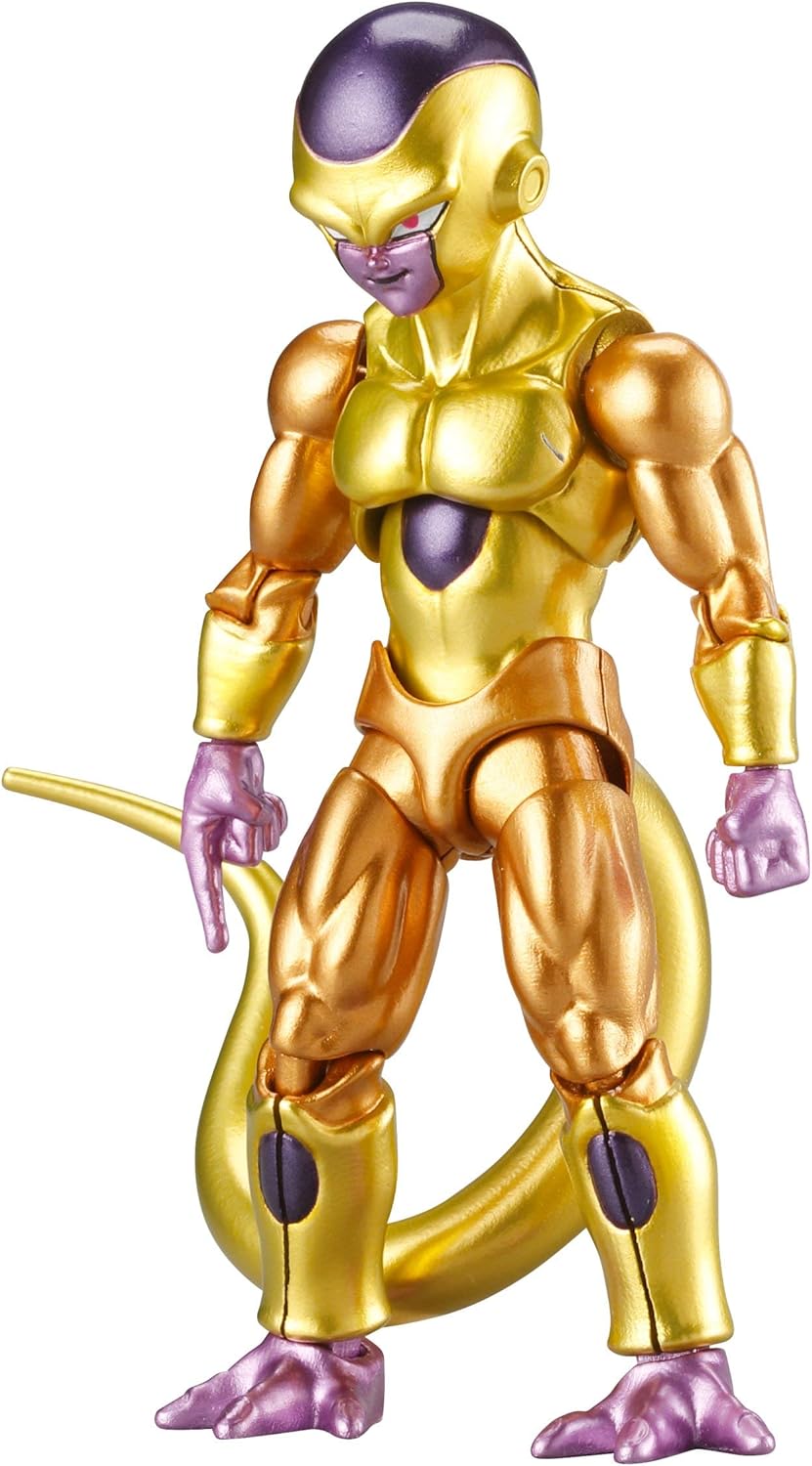 Golden Frieza Dragon Ball Evolve Figura Articulada de Acción de 5" Freezer Bandai