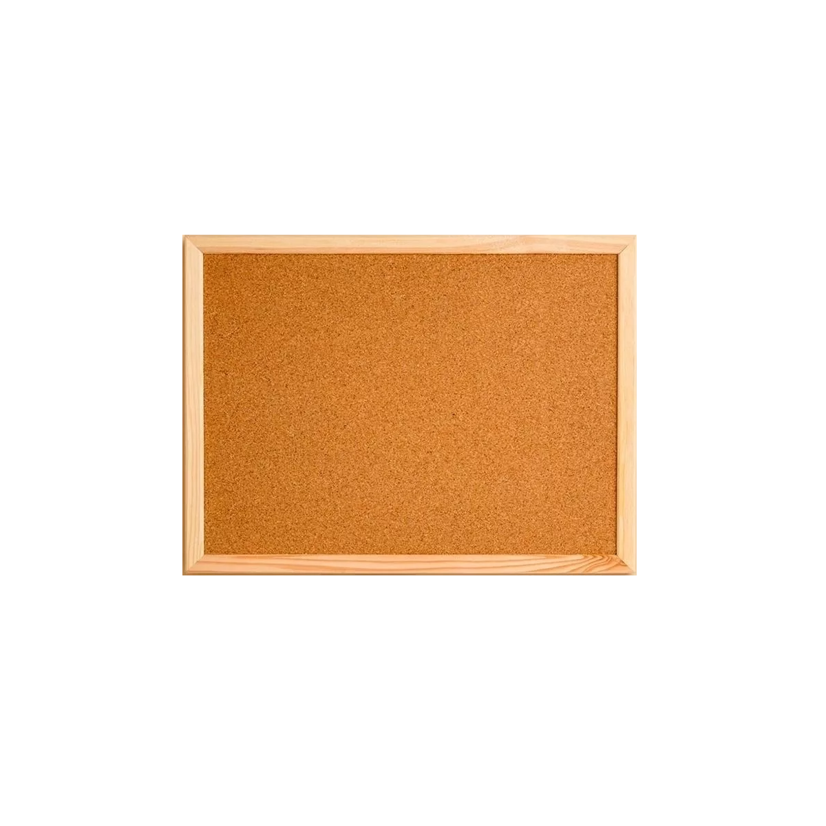 Pizarrón de corcho tableros en pared color amarillo 30cm x 40cm