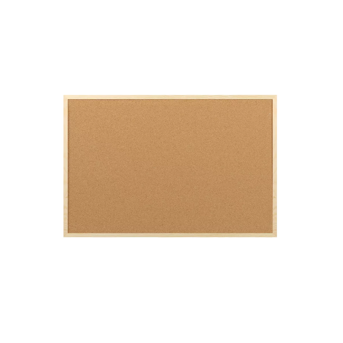 Pizarrón tablero de corcho con kit de instalacion 60x40cm