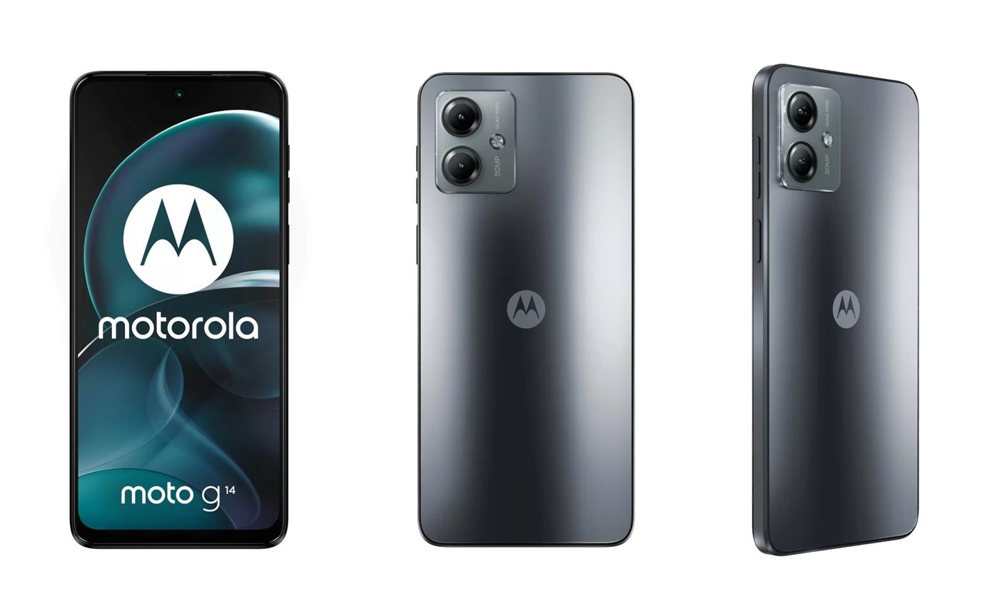 Celular MOTOROLA G14 128/4gb Gris Desbloqueado Dual Sim