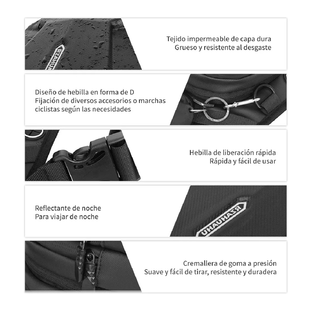 Bolsa De Pierna/cintura, Extensible Motocicleta Impermeable