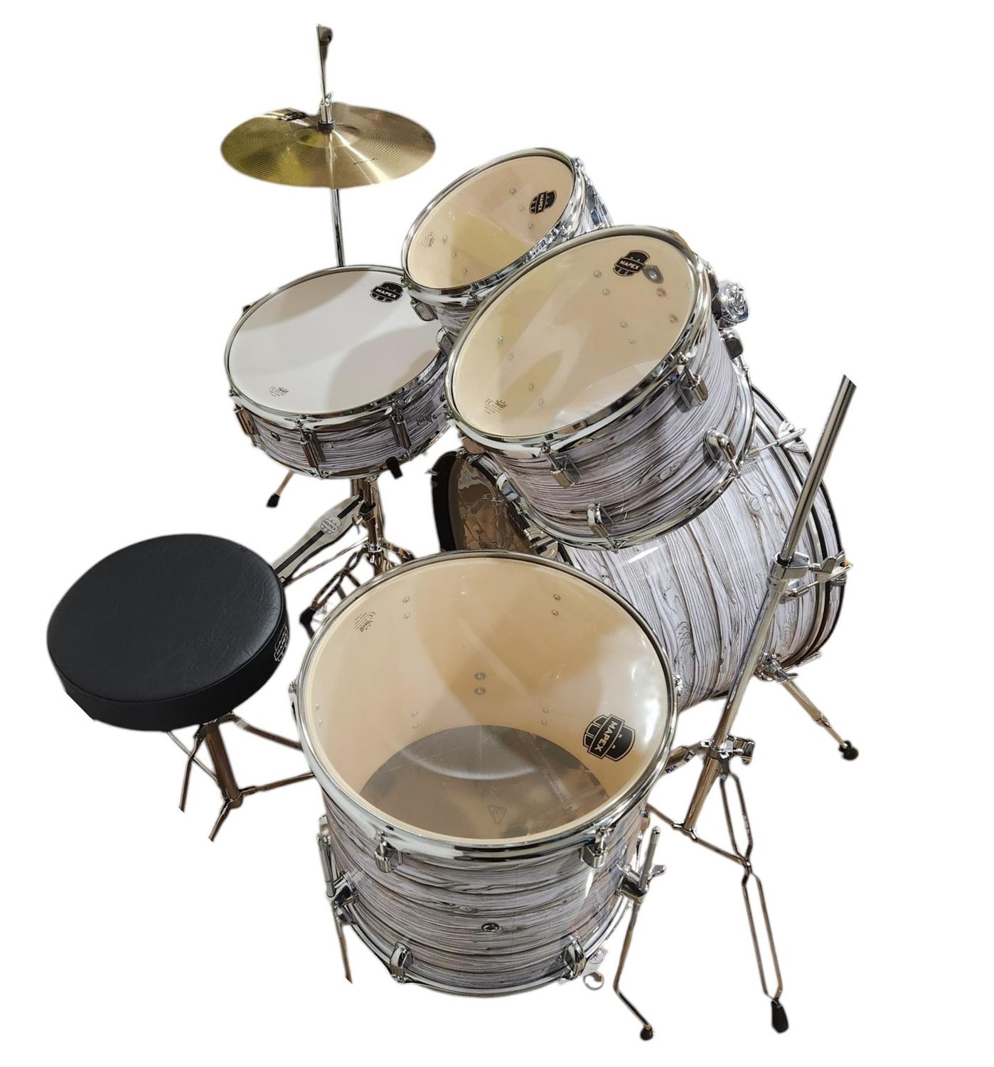 Mapex Comet CM5294FTC-FI-SC Batería Acústica White Marblewood