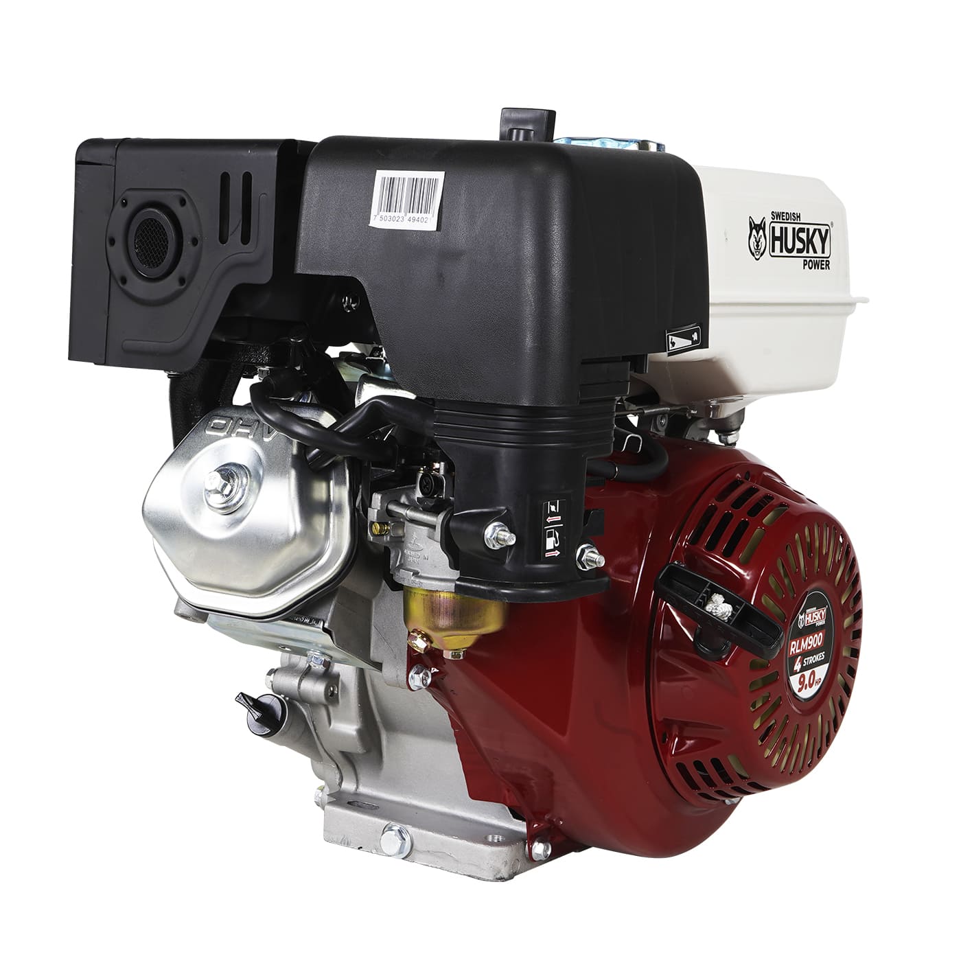 MOTOR A GASOLINA MARCA SWEDISH HUSKY POWER 9 HP - RLM900